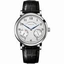 A. Lange and Sohne 1815 Up Down Silver Dial 18K White Gold Men's Watch 234.026