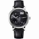 A. Lange and Sohne Grand Lange 1 Black Dial 18kt White Gold Men's Watch 117.028