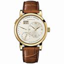 A. Lange and Sohne Lange 1 Daymatic Champagne Dial 18K Yellow Gold Ladies Watch 320.021