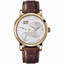 A. Lange and Sohne Lange 1 Daymatic Silver Dial 18kt Rose Gold Men's Watch 320.032