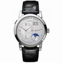 A Lange and Sohne Moonphase Silver Dial Platinum Men's Watch 109.025