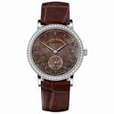 A. Lange and Sohne Saxonia Mother of Pearl Dial 18K White Gold Diamond Ladies Watch 878.038