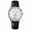 A Lange and Sohne Saxonia Silver Dial 18K White Gold Automatic Men's Watch 380.027