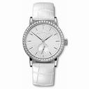 A. Lange and Sohne Silver Dial 18kt White Gold Diamond Ladies Watch 835.030