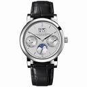 A. Lange & Sohne Saxonia Annual Calendar Silver Dial Men's Watch 330.025