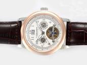A.Lange Sohne Tourbograph Pour le Merite 702.025 Mens Round Rose Gold Case Watch