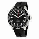 Alpina Adventure Extreme Sailing Black Dial Black Rubber Strap AL525LB4V6
