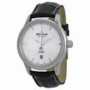 Alpina Alpiner Automatic Silver Dial Black Leather Men's Watch AL-525S4E6