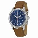 Alpina Automatic Chronograph Sunray Navy Dial Glove Leather Men's Watch AL-750N4E6