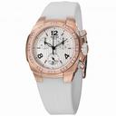 Alpina Avalanche Extreme Silver Dial White Rubber Ladies Watch AL350LWWW2AD4