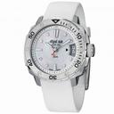 Alpina Extreme Diver 300 White Dial White Rubber Strap Ladies Watch AL240LSD3V6