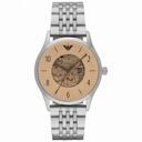 Armani Dress Beige Dial Men's Stainless Steel Watch AR1922
