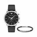 Armani Dress Black Dial Men's Chronograph Watch AR8029