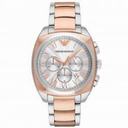 Armani Dress Guilloche Dial Men's Chronograph Watch AR1937