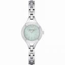 Armani Dress Sea Blue Mother Of Pearll Dial Ladies Watch AR7416