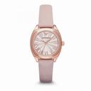 Armani Dress White Guilloche Dial Ladies Watch AR1951