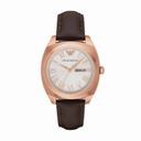 Armani Dress White Guilloche Dial Men's Watch AR1939