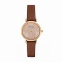 Armani Retro Pink Mother Of Pearl Dial Ladies Watch AR1960