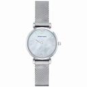 Armani Retro White Mother Of Pearl Dial Ladies Watch AR1955