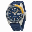 Armani Sportivo Navy Dial Navy Silicone Strap Men's Watch AR6045