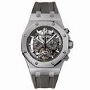 Audemars Piguet Royal Oak Tourbillion Slate Grey Skeleton Dial Automatic Men's Watch 26347TI.GG.D004CA.02