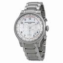 Baume and Mercier Capeland White Dial Chronograph Men's Watch 10061