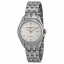 Baume and Mercier Clifton Silver Dial Stainless Steel Ladies Watch 10150