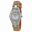 Baume and Mercier Linea Mother of Pearl Dial Beige Leather Ladies Watch 10116