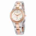Baume and Mercier Linea Rose Gold Chronograph Ladies Watch 10016