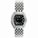 Bedat No. 3 Diamond Steel Black Ladies Watch 334.031.301