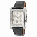 Bedat No. 7 Silver Dial Chronograph Black Leather Ladies Watch 778.050.109