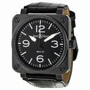 Bell and Ross Aviation Automatic Black Dial Men's Watch BR0192-BL-CER-SCR