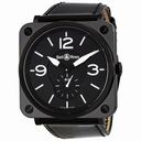 Bell and Ross Aviation Black Dial Black Patent Leather Unisex Watch BRS-BLK-BKPAT
