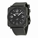 Bell and Ross Aviation Black Dial Matt Black Ceramic Men's Watch BLRBRS-BL-CEM