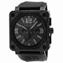 Bell and Ross Aviation Chronograph Automatic Carbon Fiber Men's Watch BR0194-CA-FIBER-PH