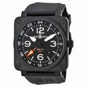 Bell and Ross Aviation GMT Black Dial Automatic 46MM Men's Watch BR-01-93-GMT
