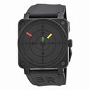 Bell and Ross Aviation Radar Black Dial Mechanical Men's Watch BR0392-RADAR