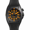 Bell and Ross BR02-92 Automatic Black Dial BR02-ORANGE