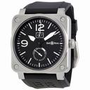 Bell and Ross Grande Date and Reserve De Marche Automatic Men's Watch BR0390-BL-ST