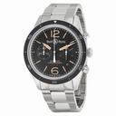Bell and Ross Heritage Sport Black Dial Steel Men's Watch BR126-HER-ST