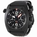 Bell and Ross Marine Black Dial Chronograph 44MM Men's Watch BR0294-BL-CB