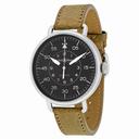 Bell and Ross Military Black Dial Distressed Leather Strap Automatic Men's Watch BRWW192-MIL