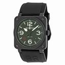 Bell and Ross Military Green Dial Men's Watch BR0392-TYPE-MIL