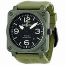 Bell and Ross Military Khaki Ceramic Men's Watch BR0392-CERAM-MIL