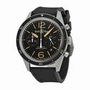 Bell and Ross Vintage Sport Heritage Black Dial Automatic Men's Watch BRV126-ST-HER-SRB