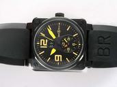 Bell Ross BR01-92 BR01-92-BD-B-V-27 Black Dial PVD Bezel Automatic Watch