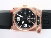 Bell Ross BR01-92 BR01-92-BD-B-V-27 Square Black Dial Automatic Watch