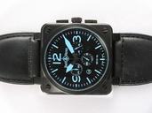 Bell Ross BR01-94 Limited editions BR01-94 Blue PVD Bezel Midsize Watch