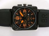 Bell Ross BR01-94 Limited editions BR01-94 Red Black Dial 38x38mm PVD Case Watch