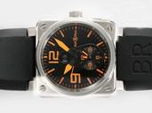 Bell Ross BR01-94 Titanium BR01-94 Titanium Orange 42x42mm Automatic Watch